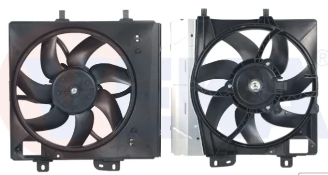 FAN MOTORU SU RADYATORU DAVLUMBAZLI TEKLI FANLI (100 WATT) CITROEN C-ELYSEE 1.6 HDI 2012-